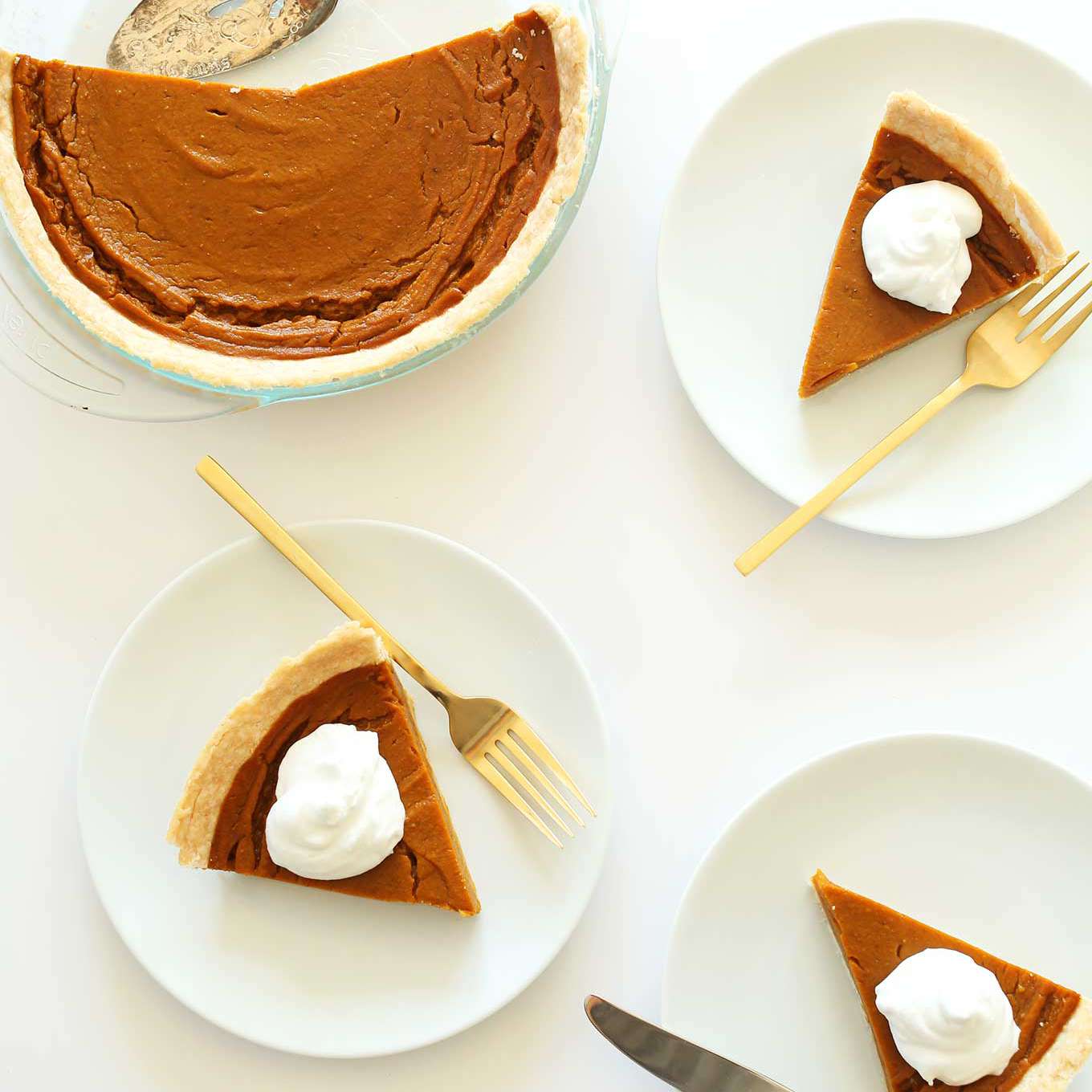 素食无麸质南瓜派