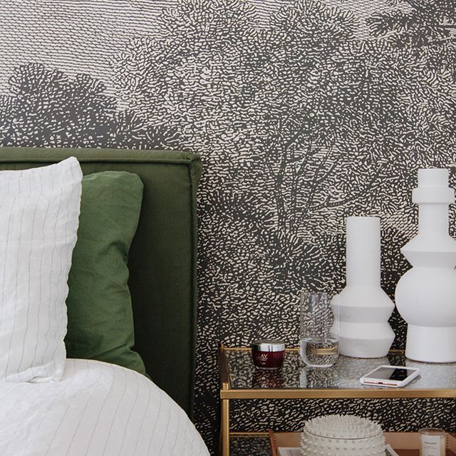 灰色的凯蒂·霍奇斯苔藓绿，什么颜色去