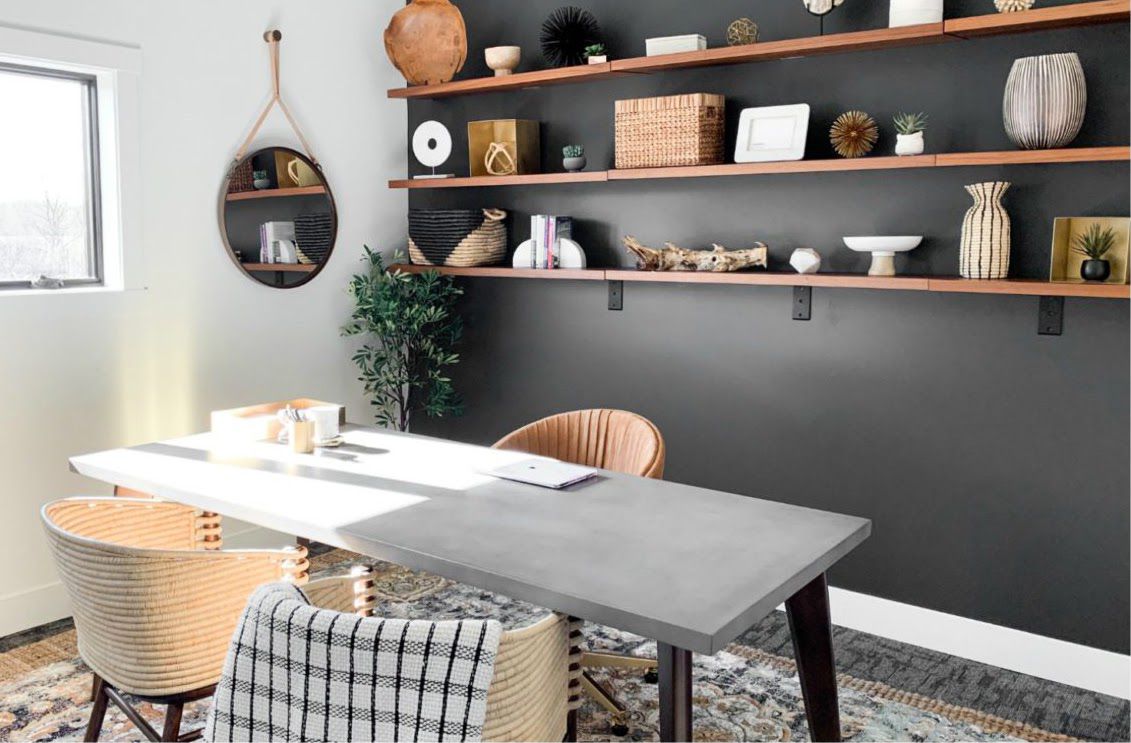 本周改造Alessandra Wood Office改造