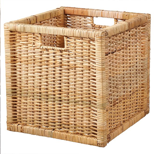 用藤条做成的篮子