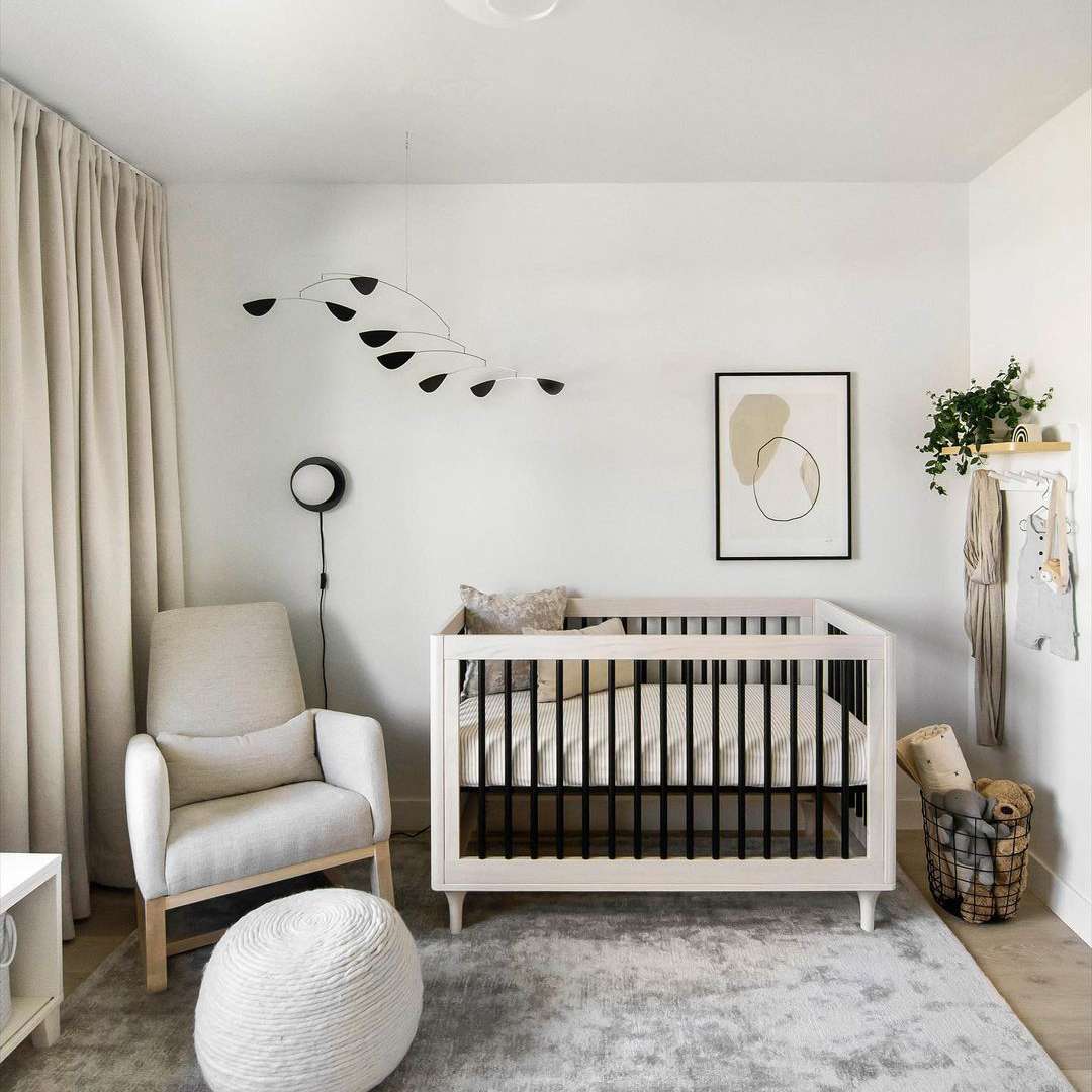 中性颜色的托儿所