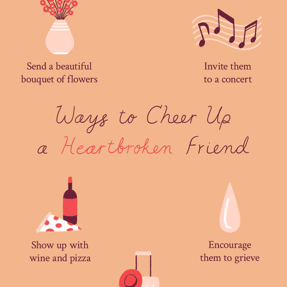 让心碎的朋友高兴起来的方法