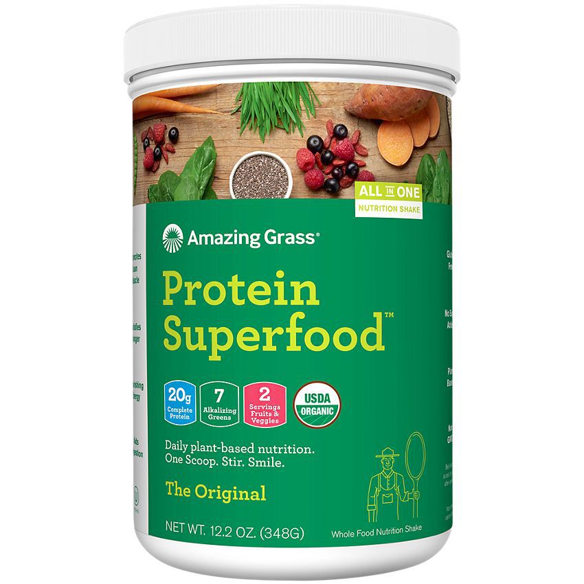 惊人的草蛋白超级食物原始