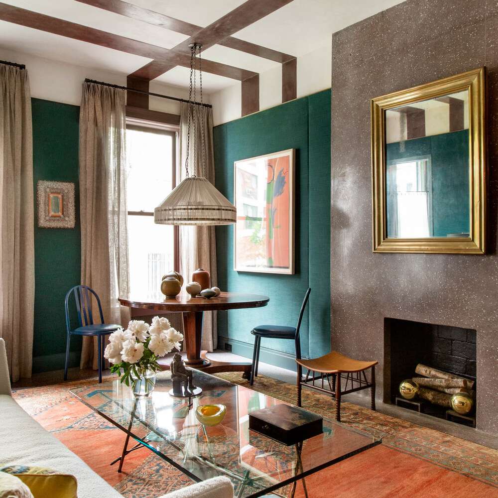 客厅地毯波斯模式