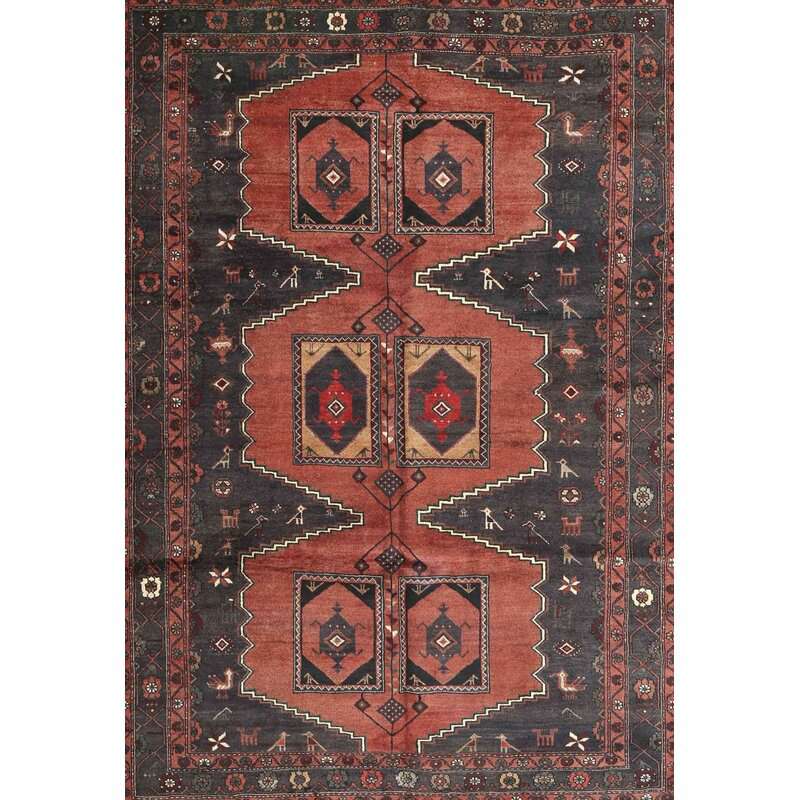 篝火牌传统蓝色/红色区域地毯