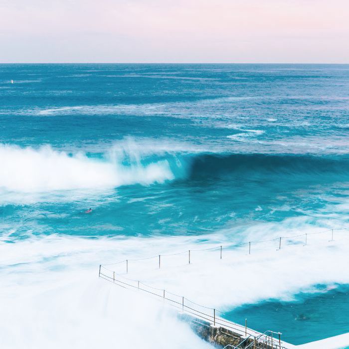 澳大利亚悉尼的冰山。