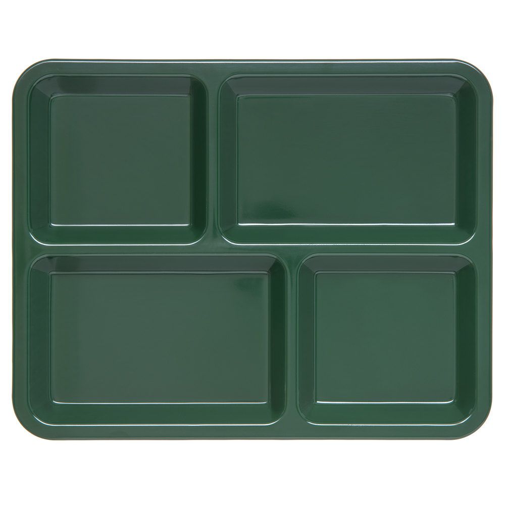 4格森林绿三聚氰胺托盘