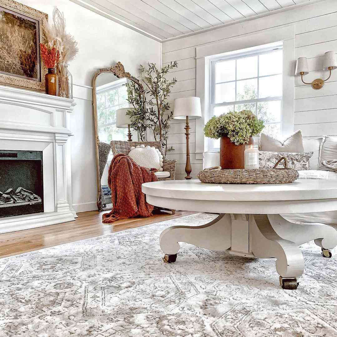 客厅与船搭天花板