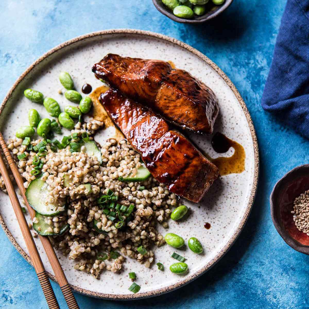 焦糖红烧鲑鱼容易日本食谱