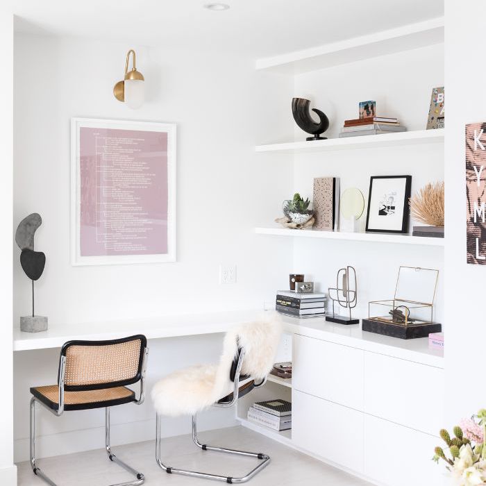 大理石浴室主页视频，家庭办公室