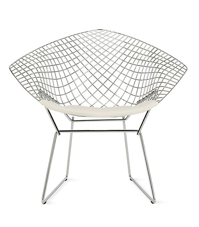 Bertoia金刚石休闲椅与座垫