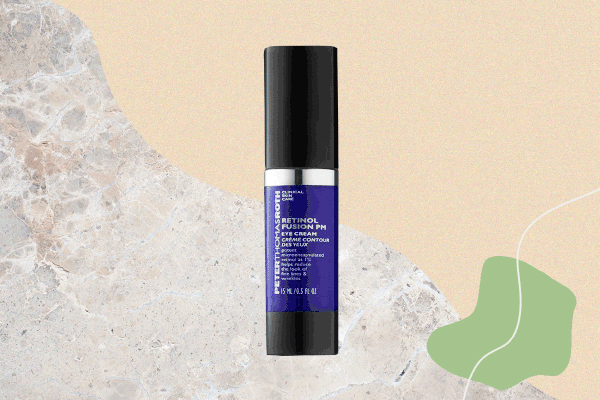 3种不同视黄醇眼霜的gif图