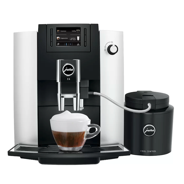 朱拉E6超级全自动咖啡机