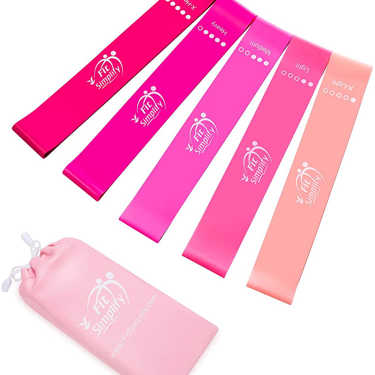 适合简化的阻力环练习带