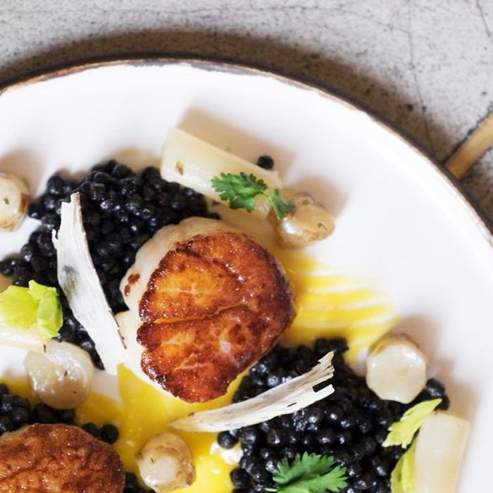 春天洛杉矶市中心餐厅