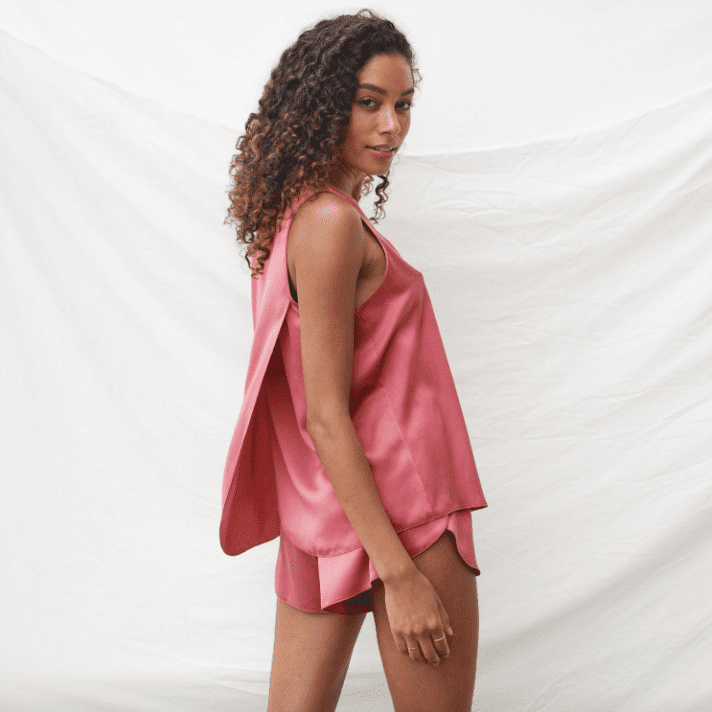 Lunya牌可水洗丝绸睡衣套装