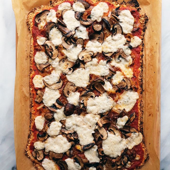 香草花椰菜比萨