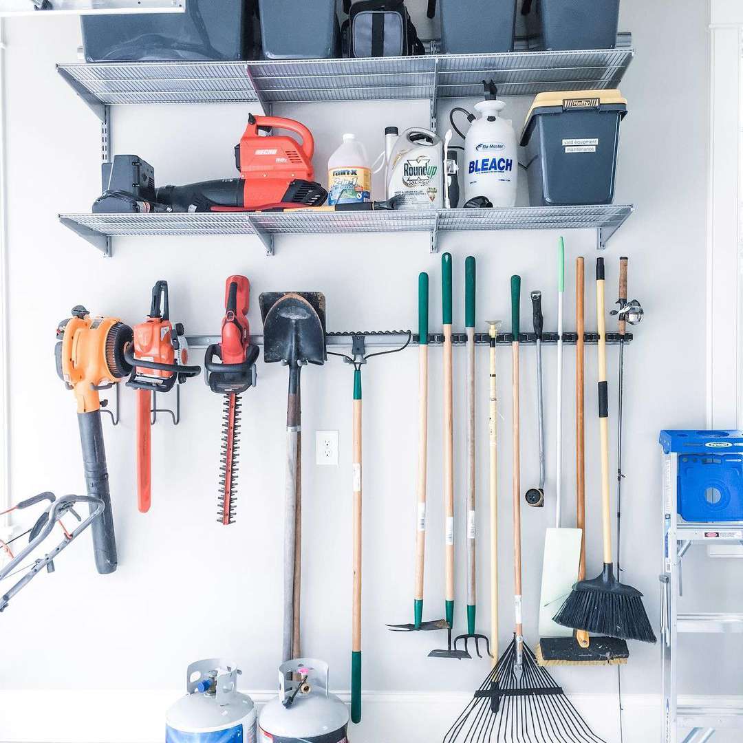 车库与存储和组织。