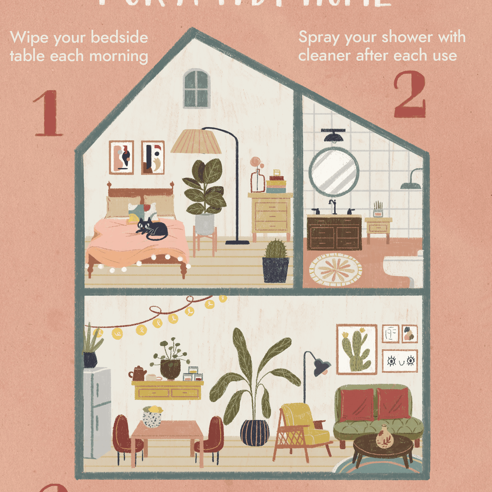 整洁家居小贴士