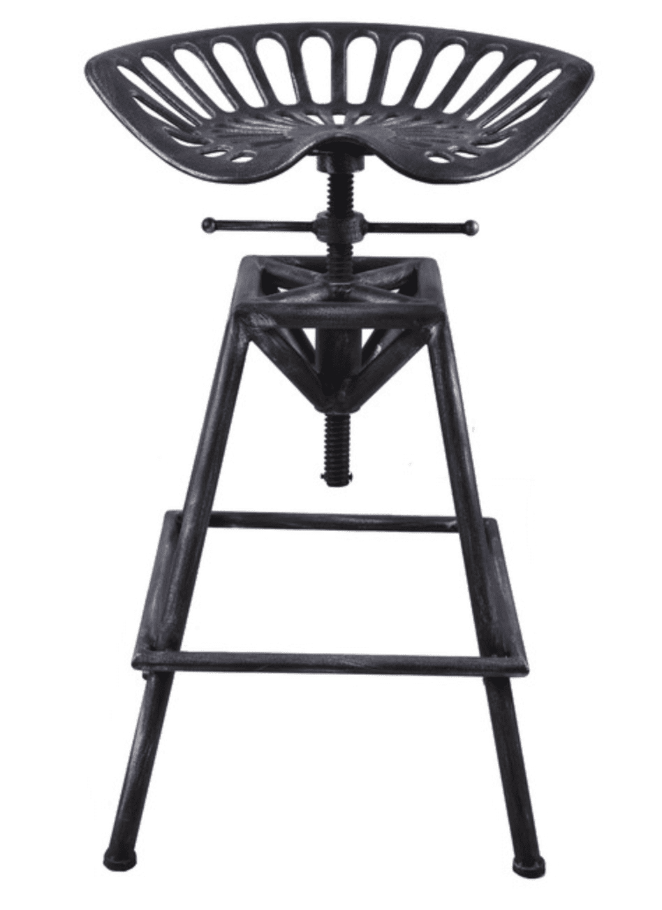 工业铸铁和钢条凳子Brikk