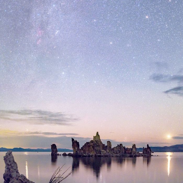 星空下的莫诺湖