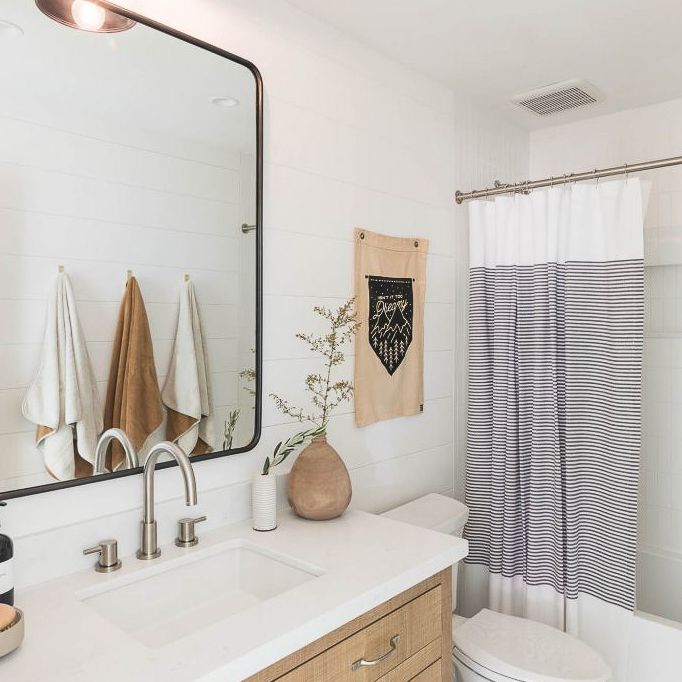 中性细节的浴室