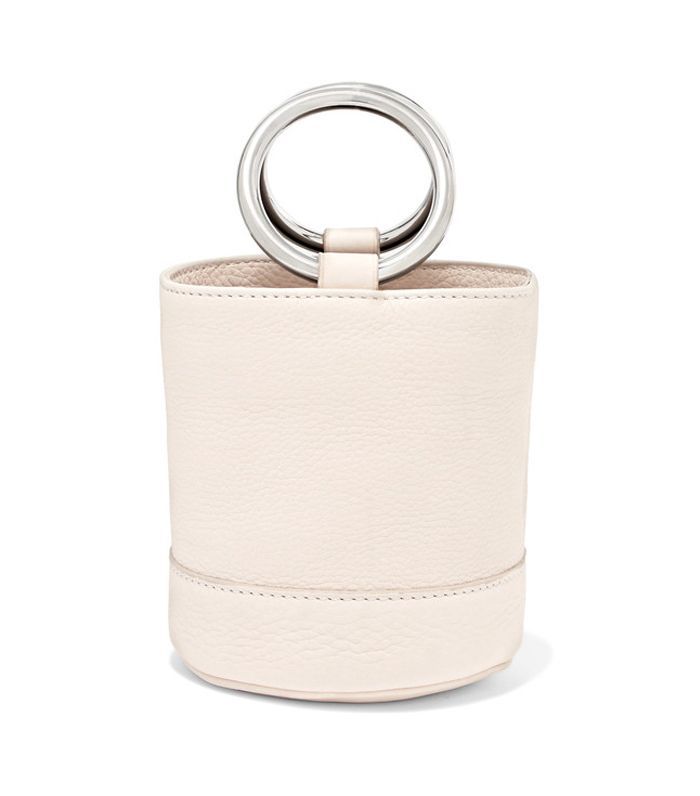 盆景15迷你皮革水桶包“class=