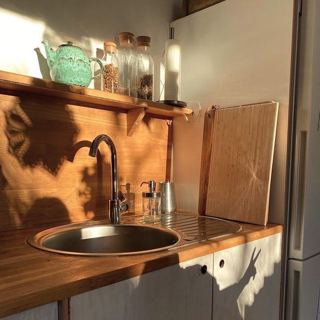 开放式厨房的橱柜