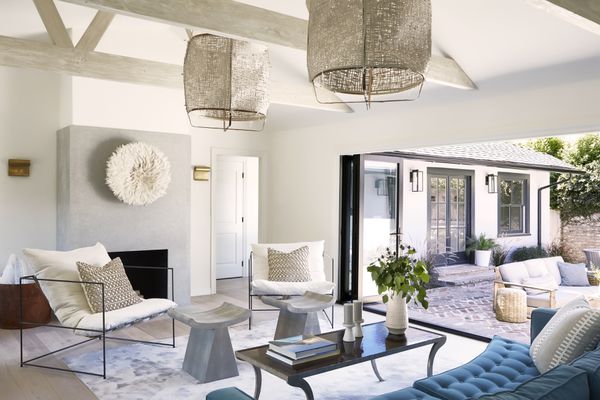 舒适的环聊空间，打开了家的外观。