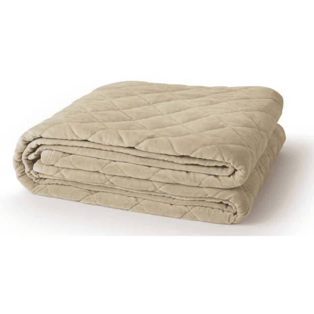 Saatva有机加权毛毯