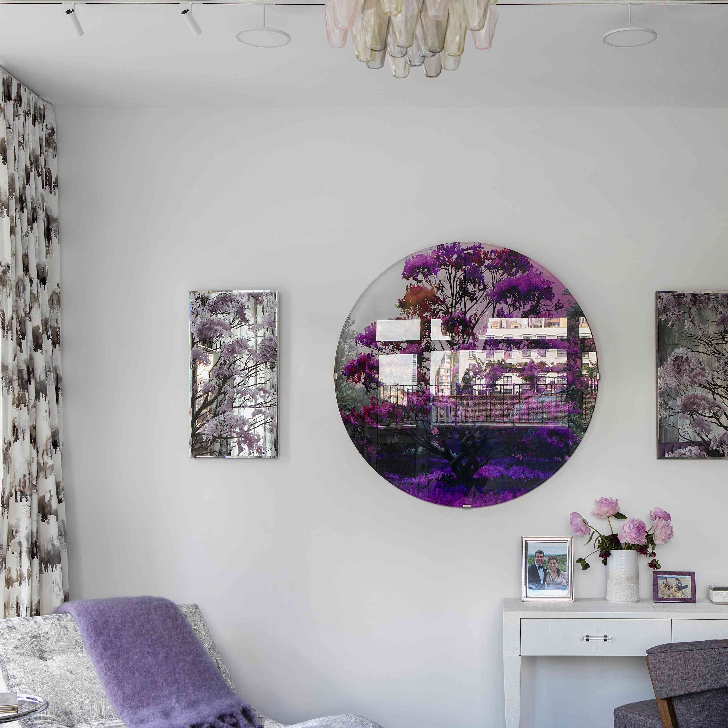 主卧室的详细图像。