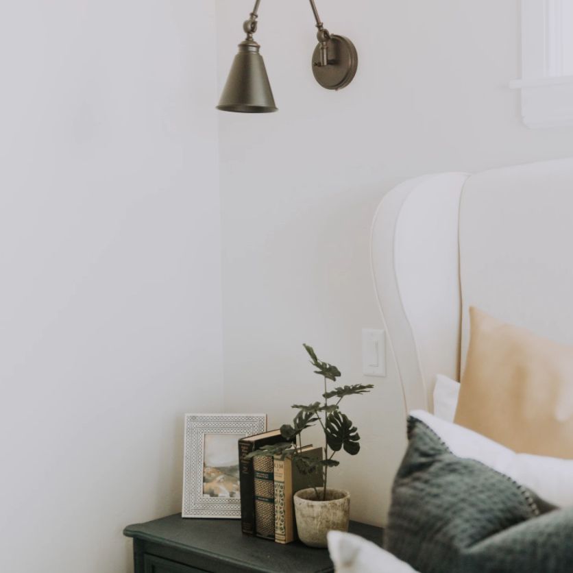 什么是粉笔油漆床头柜