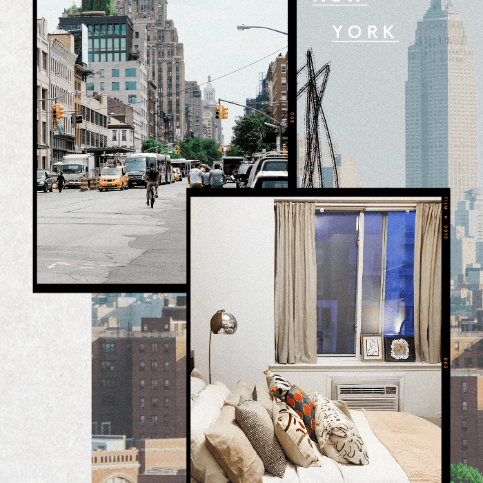 纽约和作者纽约卧室的照片