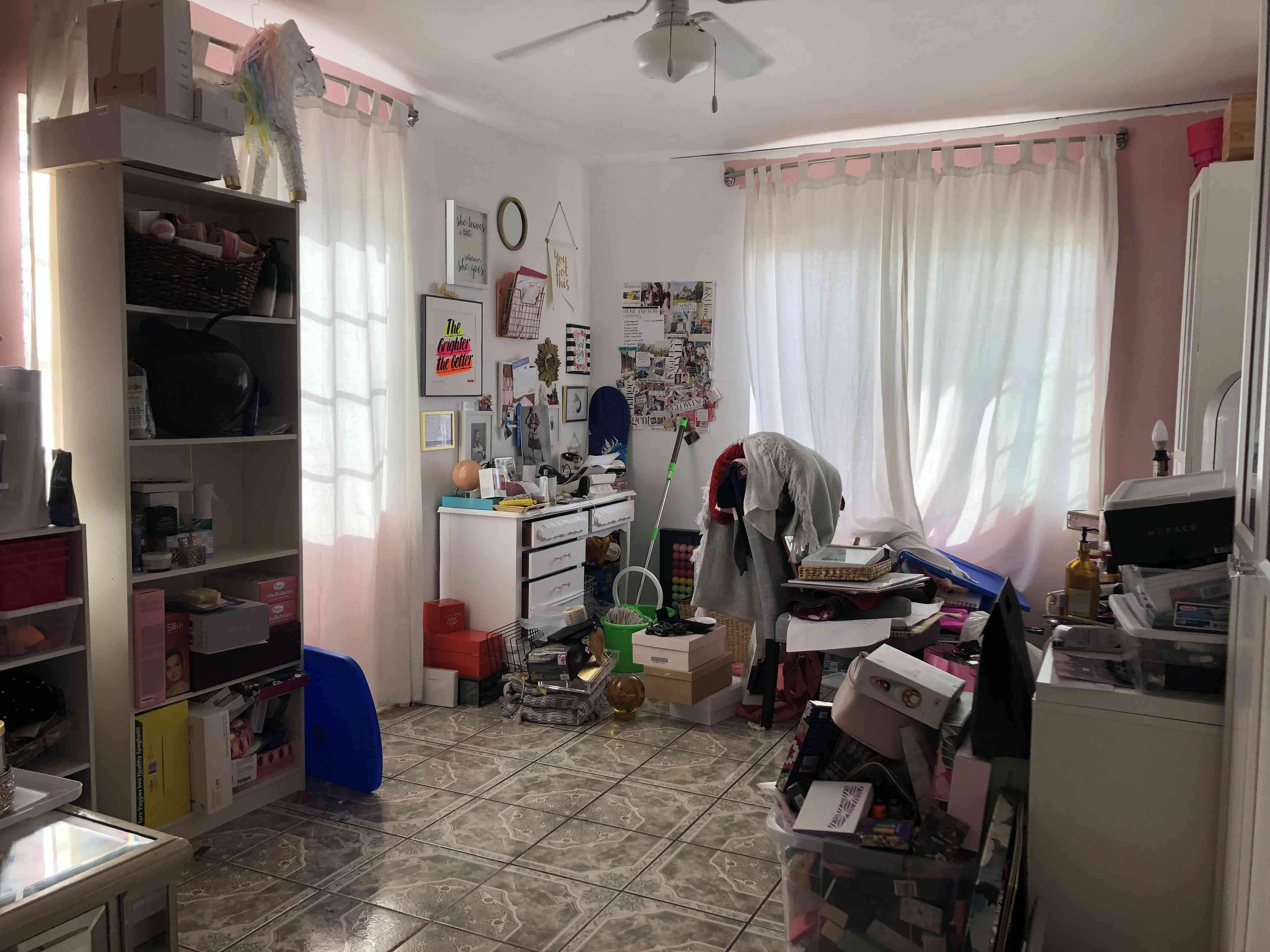 开拍前的华丽房间