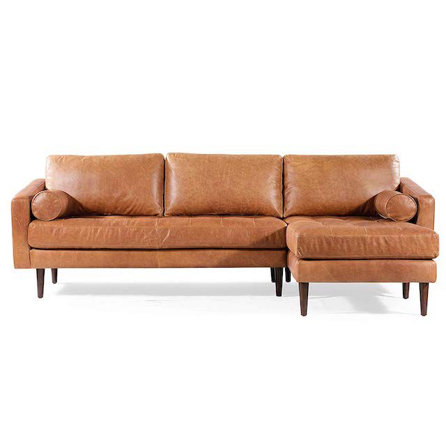 POLY和树皮纳帕右组合沙发