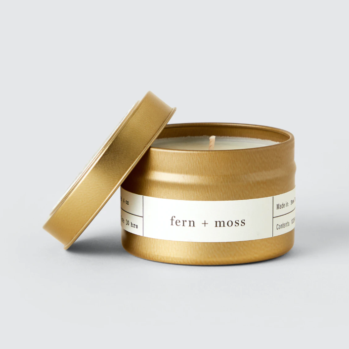 布鲁克林蜡烛公司蕨类+苔藓旅行蜡烛”class=