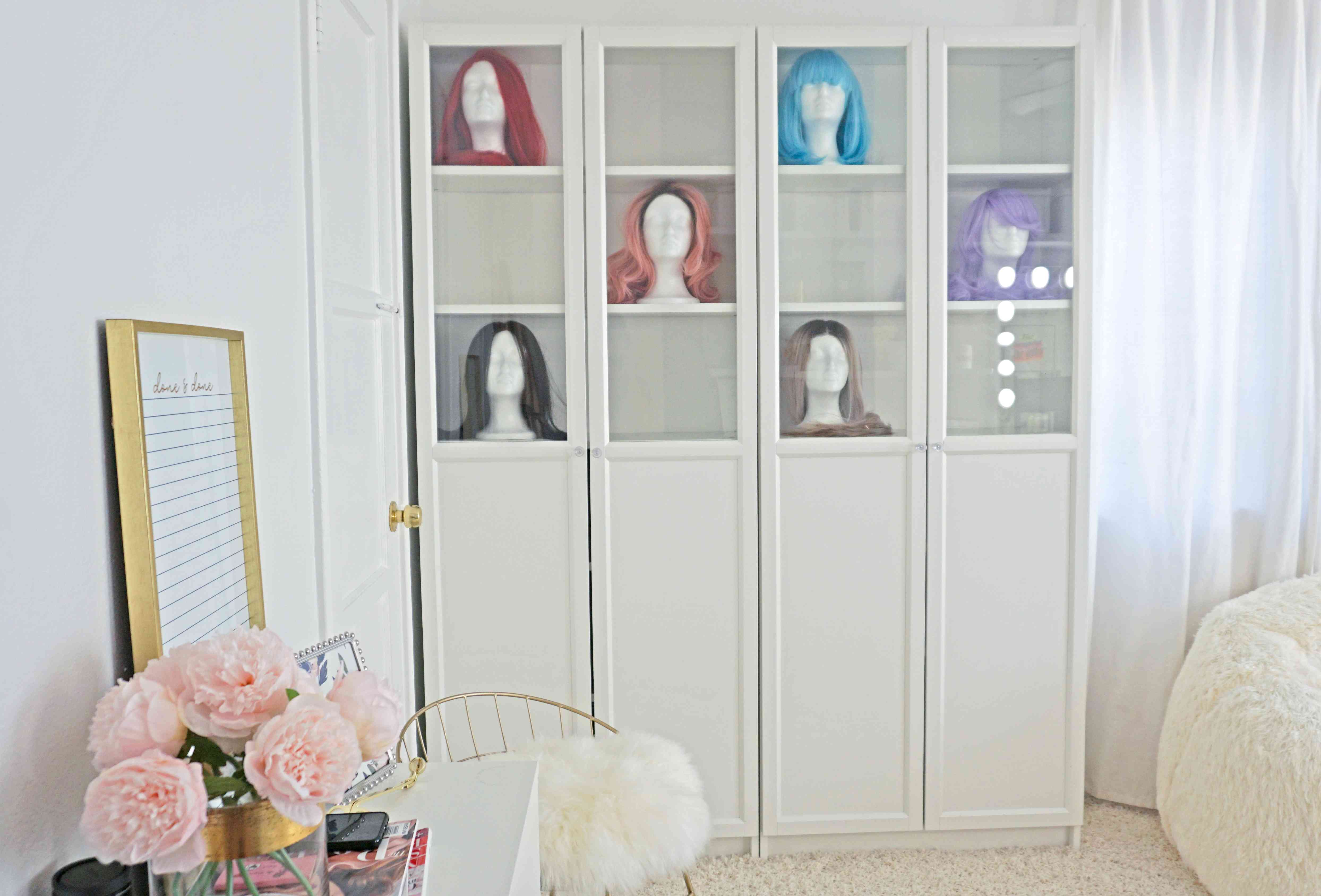 假发展示美容室