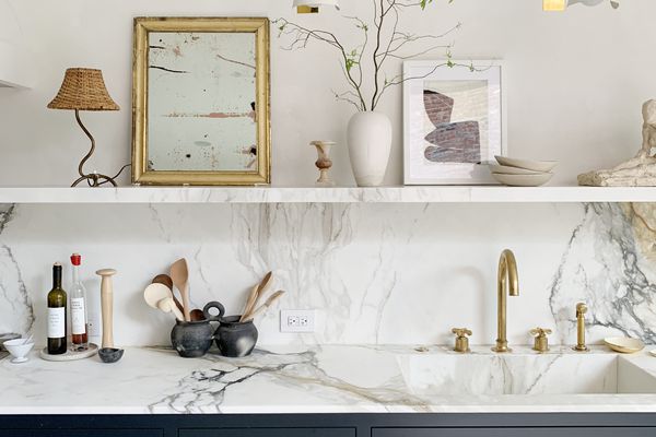 厨房打开搁架的想法