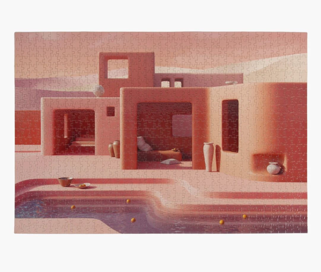 Adobe池畔1000块拼图