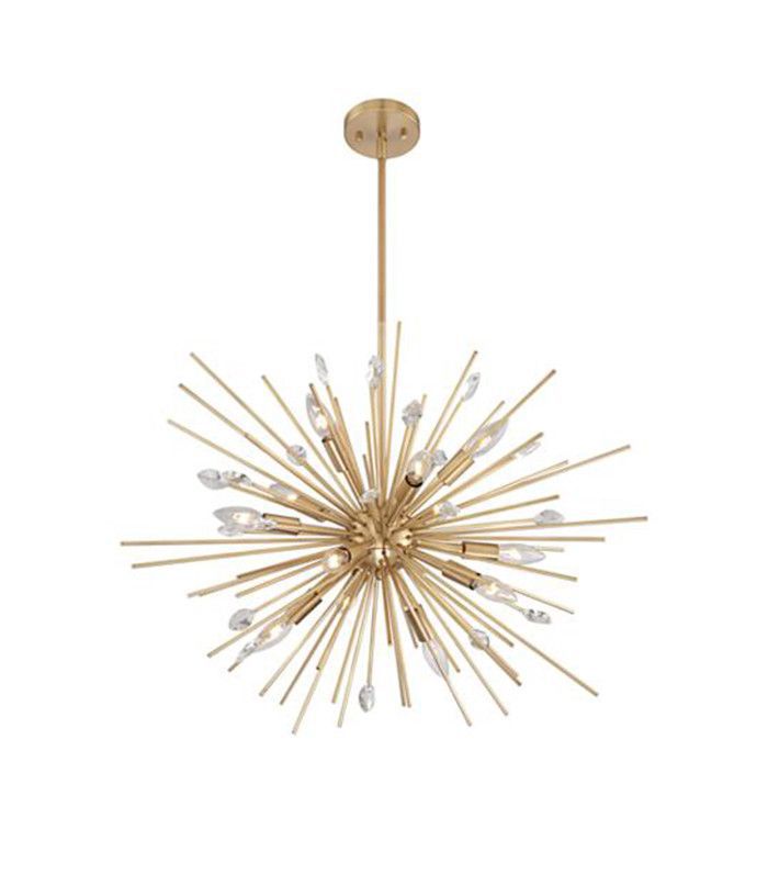 Possini欧元Renae古董金吊灯