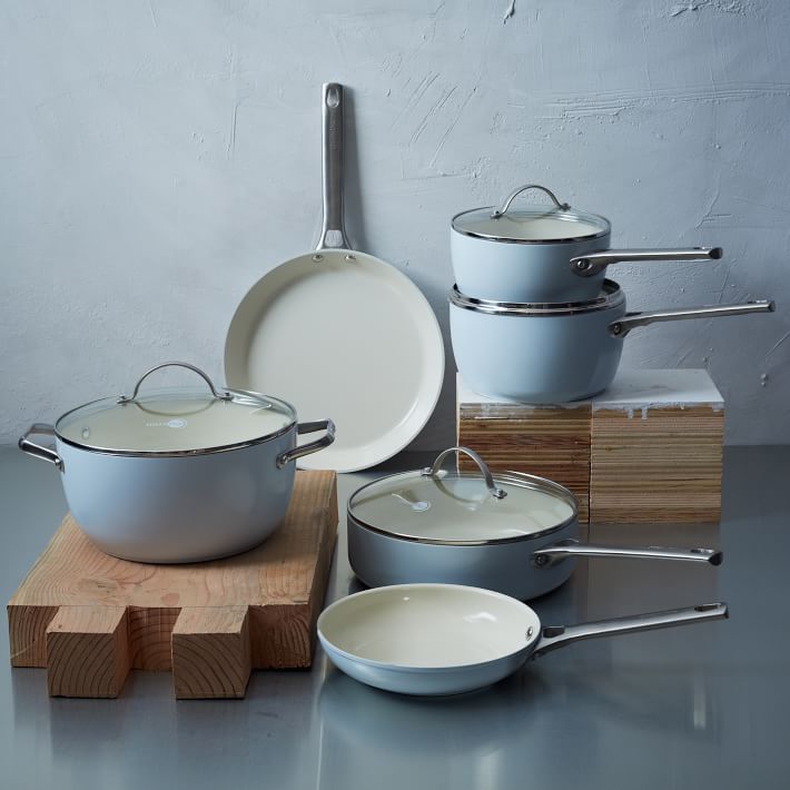 Greenpan®不粘10件套 - 蓝