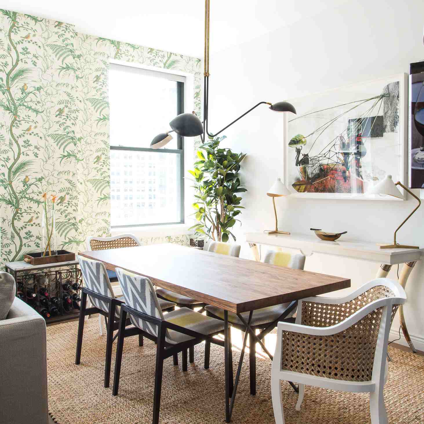 餐厅区域地毯的想法