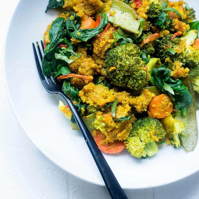 克罗克电锅蔬菜藜麦