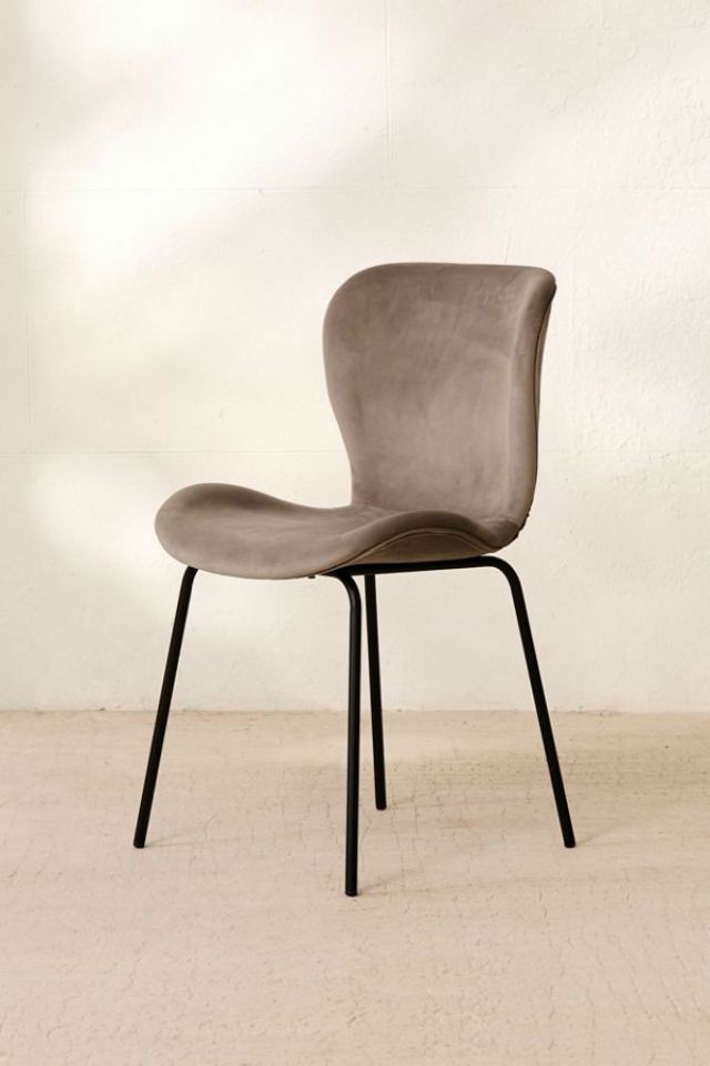 罗莎天鹅绒餐椅