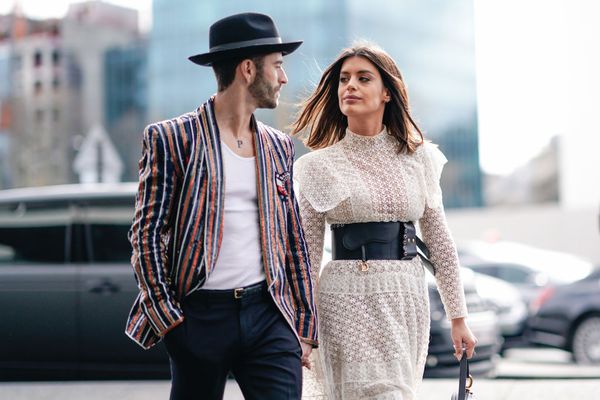 街头时尚 - 巴黎时装周女装秋/冬二千〇二十零分之二千〇十九