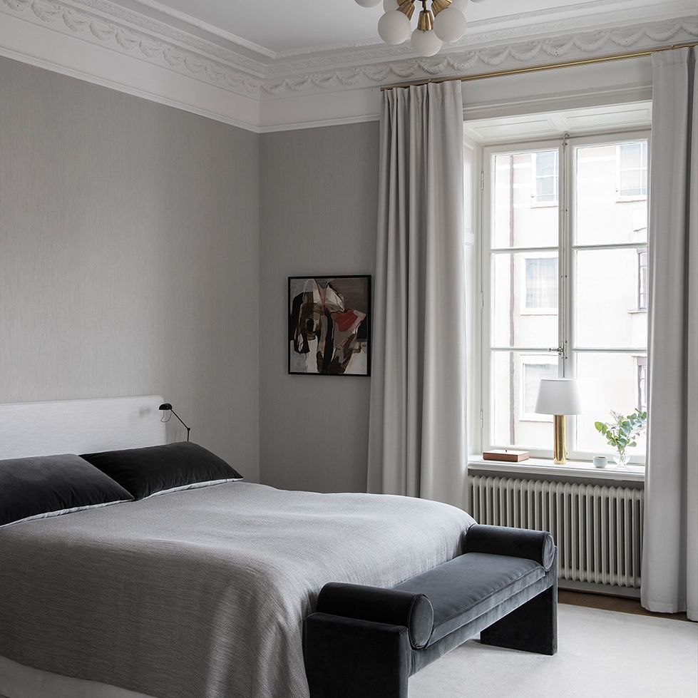 时尚的现代卧室