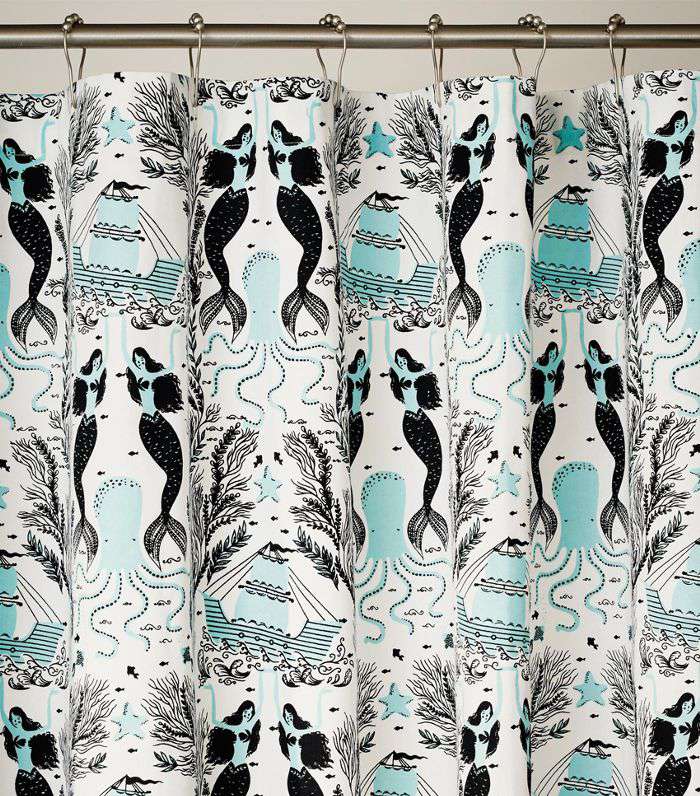 Hygge & West美人鱼浴帘