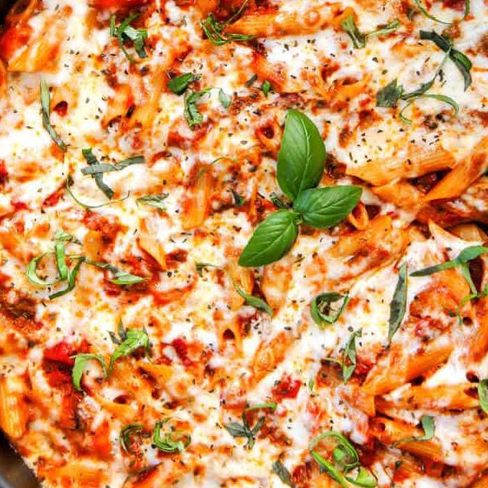 简易食谱初级厨师 - 一个煎锅芝士通心粉