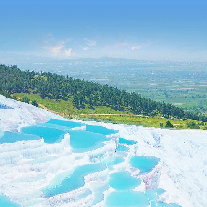 最好的温泉:土耳其的Pamukkale