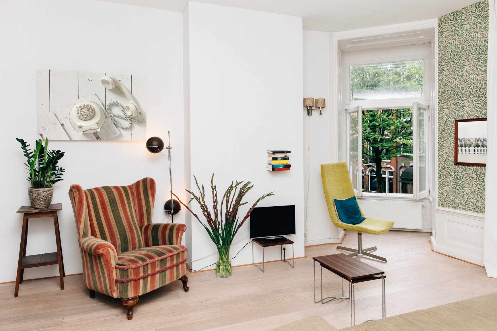 客房配有老式家具